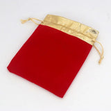 5Pcs Velvet Drawstring Pouches Wedding Party Gift Bags DIY Accessories