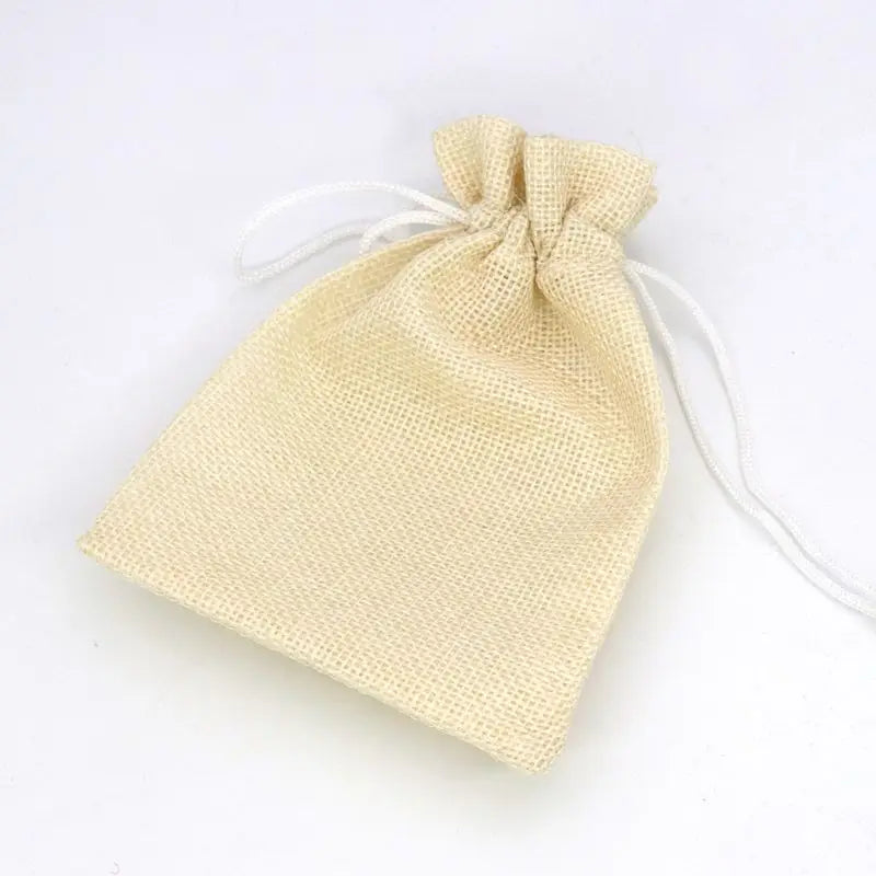 5Pcs Jewelry Gift Bags Fabric Drawstring Pouches Wedding DIY Accessories