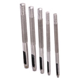 5Pcs Leather Round Hole Punch Kit Belt Watch Band DIY Tool
