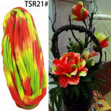 5Pcs Multicolor Artificial Flowers Nylon Wedding DIY Wreath Supplies