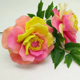 5Pcs Multicolor Artificial Flowers Nylon Wedding DIY Wreath Supplies