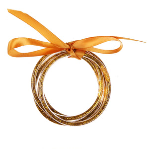 5Pcs/set Buddha Jelly Bracelet Bangle for Women