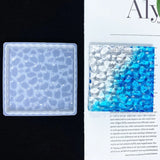5Pcs Silicone Coaster Resin Mold Set with Holder Cup Coaster Storage Box Mold