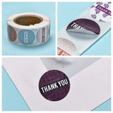 500pcs 25mm Thank You Stickers Adhesive Roll for Envelopes Bubble Mailers