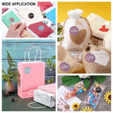 500pcs 25mm Thank You Stickers Adhesive Roll for Envelopes Bubble Mailers