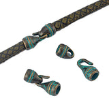Antique Bronze Hook Clasp for 5MM Leather Cord Bracelet