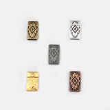 5 Antique Magnetic Clasps for Flat Leather Cord Bracelets DIY Jewelry