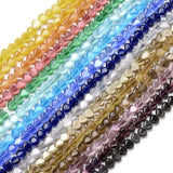 5-Strand Cat Eye Heart Beads for Jewelry Making DIY Crafts