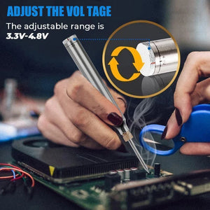 5V 8W Soldering Iron with Holder Stand Fast Heating