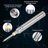 5V 8W Soldering Iron with Holder Stand Fast Heating