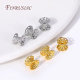 5X7MM 18K Plated Lace Spacer Beads DIY Bracelet Jewelry Accessories