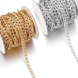 5Yards NK Chain Long Open Link Ring Extension Chain For Jewelry Making