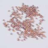 5g Pink Purple Natural Rice Shape Loose Beads Real Cultured Freshwater Pearl