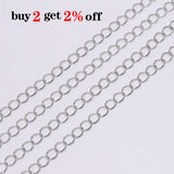 10m Bronze Open Link Ring Extension Necklace Chains
