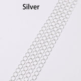 10m Bronze Open Link Ring Extension Necklace Chains