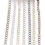 10m Bronze Open Link Ring Extension Necklace Chains