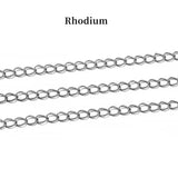 10m Bronze Open Link Ring Extension Necklace Chains