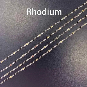 10m Metal Necklace Chains for Jewelry Making DIY Accessories