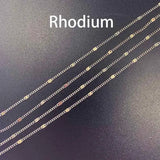 10m Metal Necklace Chains for Jewelry Making DIY Accessories