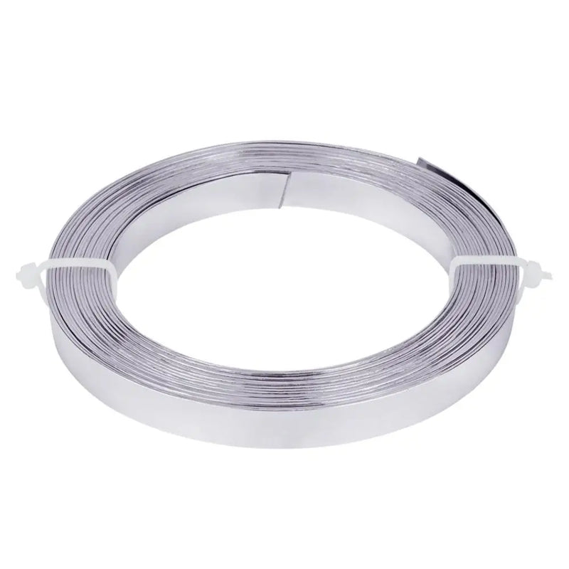 16.5FT 10mm Wide Flat Jewelry Craft Wire 18 Gauge Aluminum Wire 2 Colors