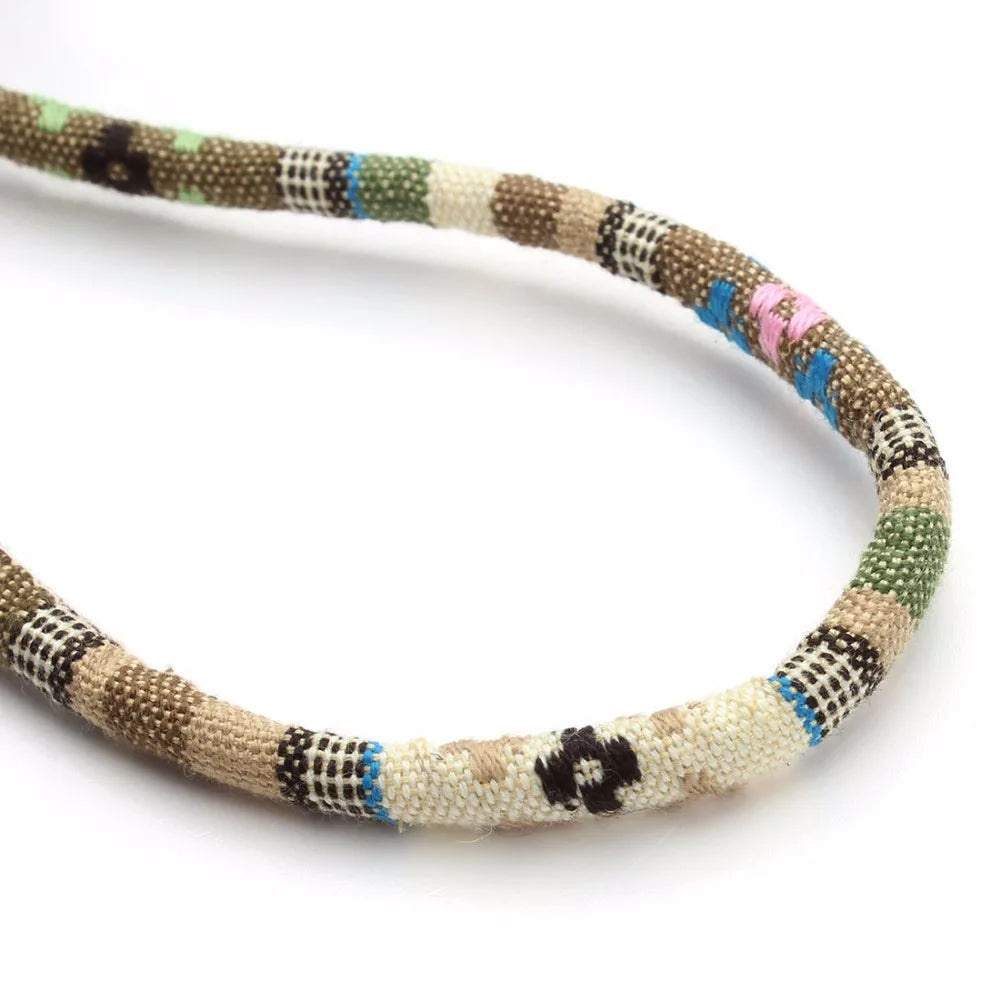 6mm Cotton Cord Ethnic Rope for DIY Bracelets Making