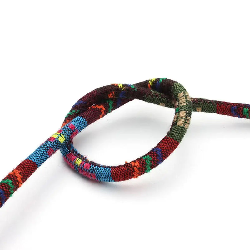 6mm Cotton Cord Ethnic Rope for DIY Bracelets Making
