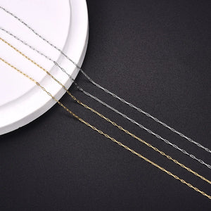 5m/2m Stainless Steel Chain for DIY Jewelry Necklace Bracelet Making