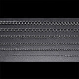 Stainless Steel Bulk Jewellery Chain for DIY Jewelry Making Necklace Earring