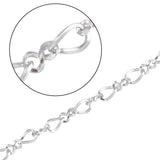 304 Stainless Steel Chains, Steel Color, 5m/Roll