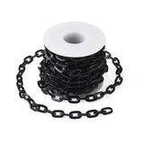 Aluminium Cable Chains 9x1.8x1.5mm for Jewelry Making DIY