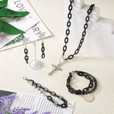 Aluminium Cable Chains 9x1.8x1.5mm for Jewelry Making DIY