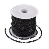 5m Stainless Steel Box Chain Gold/Black Venetian Chains Rectangle Necklace Link