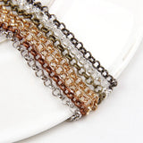 5mm Metal Link O Chain Antique Red Copper Bulk Necklace Chain