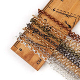 5m Antique red copper 5mm Metal Necklace Chain DIY Jewelry Accessories