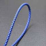 5m/lot 4mm Round Leather Cord Rope for Necklaces Bracelets