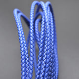 5m/lot 4mm Round Leather Cord Rope for Necklaces Bracelets