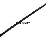 3mm Round Braided Leather Cord 5m/lot for Jewelry Making DIY