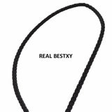 5m Round Braided Leather Cord 3mm for DIY Necklace Bracelet Making