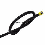 5m Round Braided Leather Cord 3mm for DIY Necklace Bracelet Making