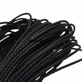 5m Braided Cow Leather Cord DIY Bracelet Findings Rope String