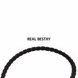 5m Braided Leather Cord for Jewelry Making