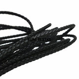 5m Braided Leather Cord for Jewelry Making