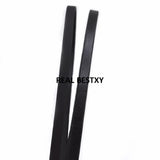 5m/lot 5*2mm Flat Leather Cord Braid Rope DIY Jewelry Findings Accessories