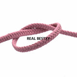 5m Pink Braided Leather Cord String Rope DIY Bracelet Making Jewelry Finding