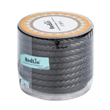 Braided Cowhide Leather Cord 5m/roll 4 5 6mm Jewelry Making Accessories