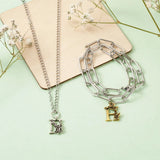 5m Stainless Steel Chain Bracelets Necklaces DIY Kit with Clasps