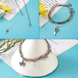 5m Stainless Steel Rainbow Chain for DIY Jewelry Making