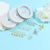 5m Iron Bulk Link Chain with Jump Rings Lobster Clasps Necklace Chains