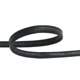 5m 8mm Lychee PU Leather Backpack Strap Soft Leatherette Key Chain DIY Bracelet