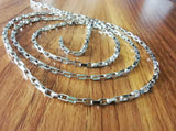 Bulk 5m 3MM Box Chain Stainless Steel for Jewelry Making